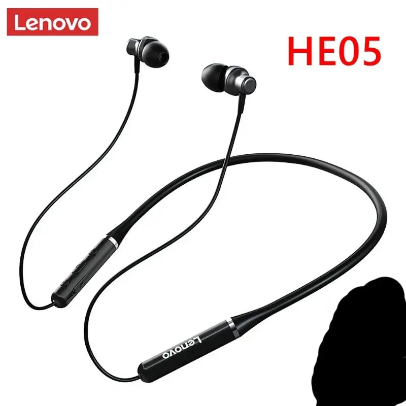 Lenovo HE05 Wireless Neckband Boski Stores