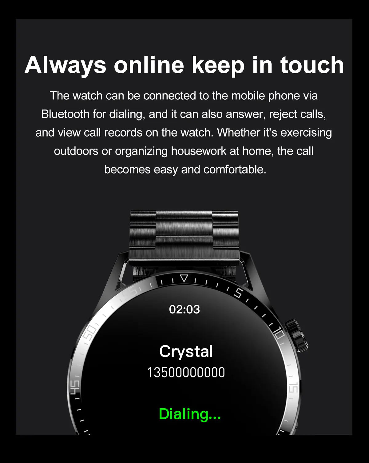 Kalobee SK37 Smart Watch - 3 Straps