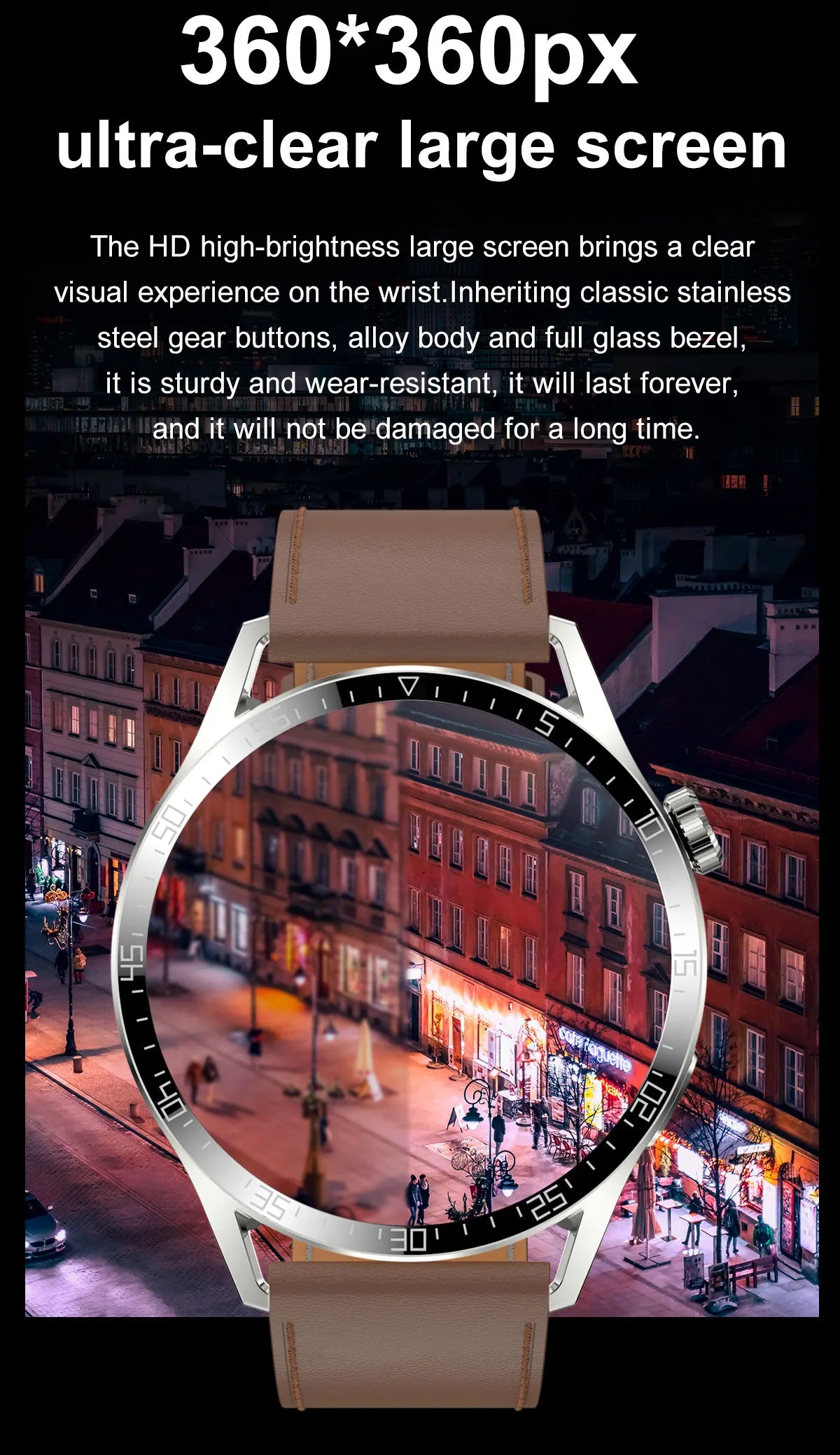 Kalobee SK37 Smart Watch - 3 Straps