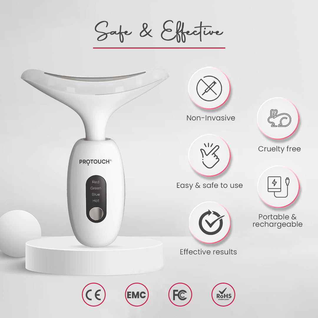 Skin Lift Device | LED Powered Face Massager For Facial At Home