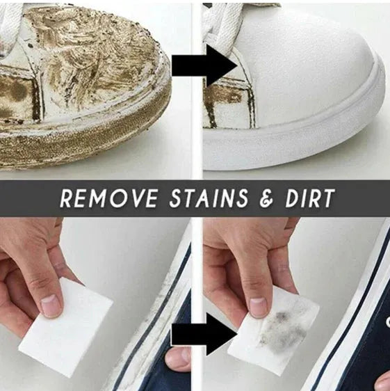 Instant Shoes/Sneaker Cleaning Wipes (80 Pcs)