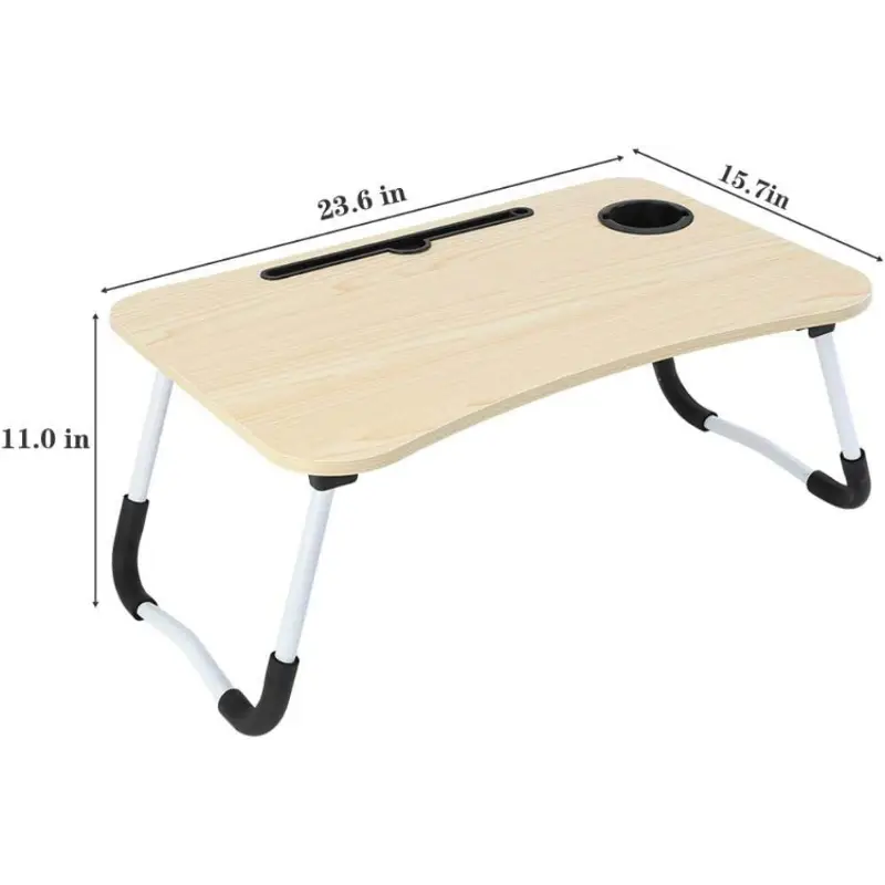 FOLDABLE WOODEN LAPTOP TABLE