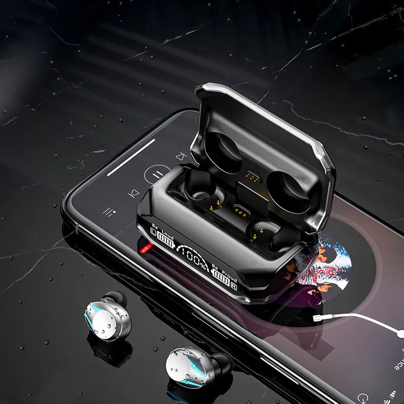 M41 Earbuds with Built-in Powerbank