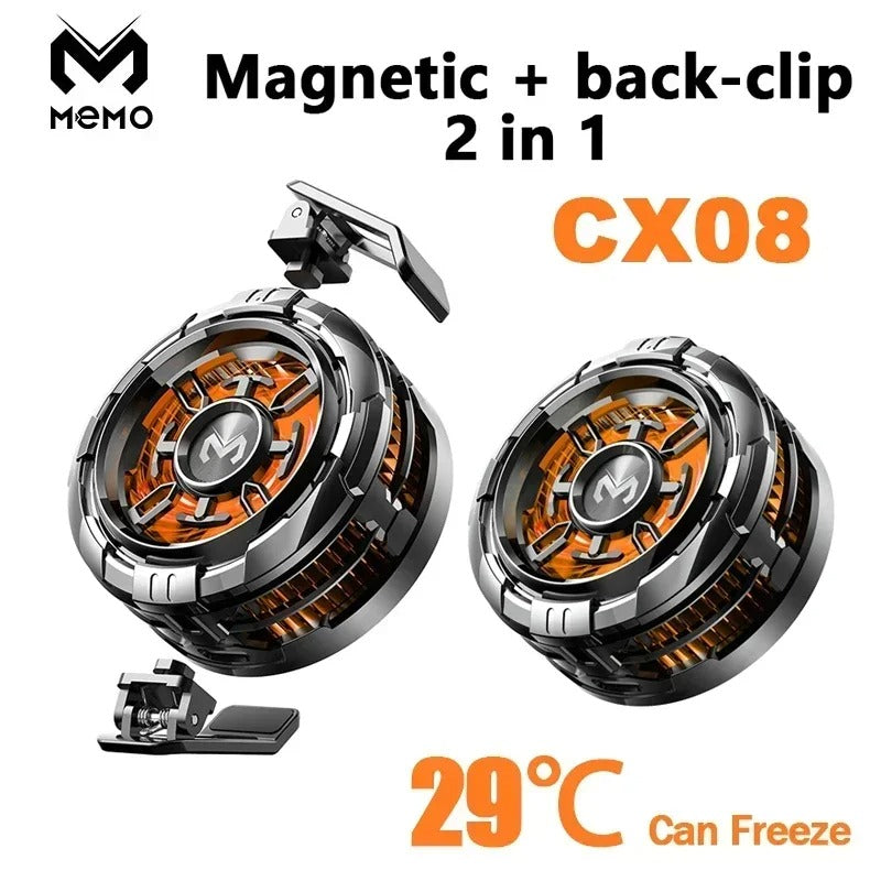 MEMO CX08 Mobile Phone Cooler Magnetic/Back Clip
