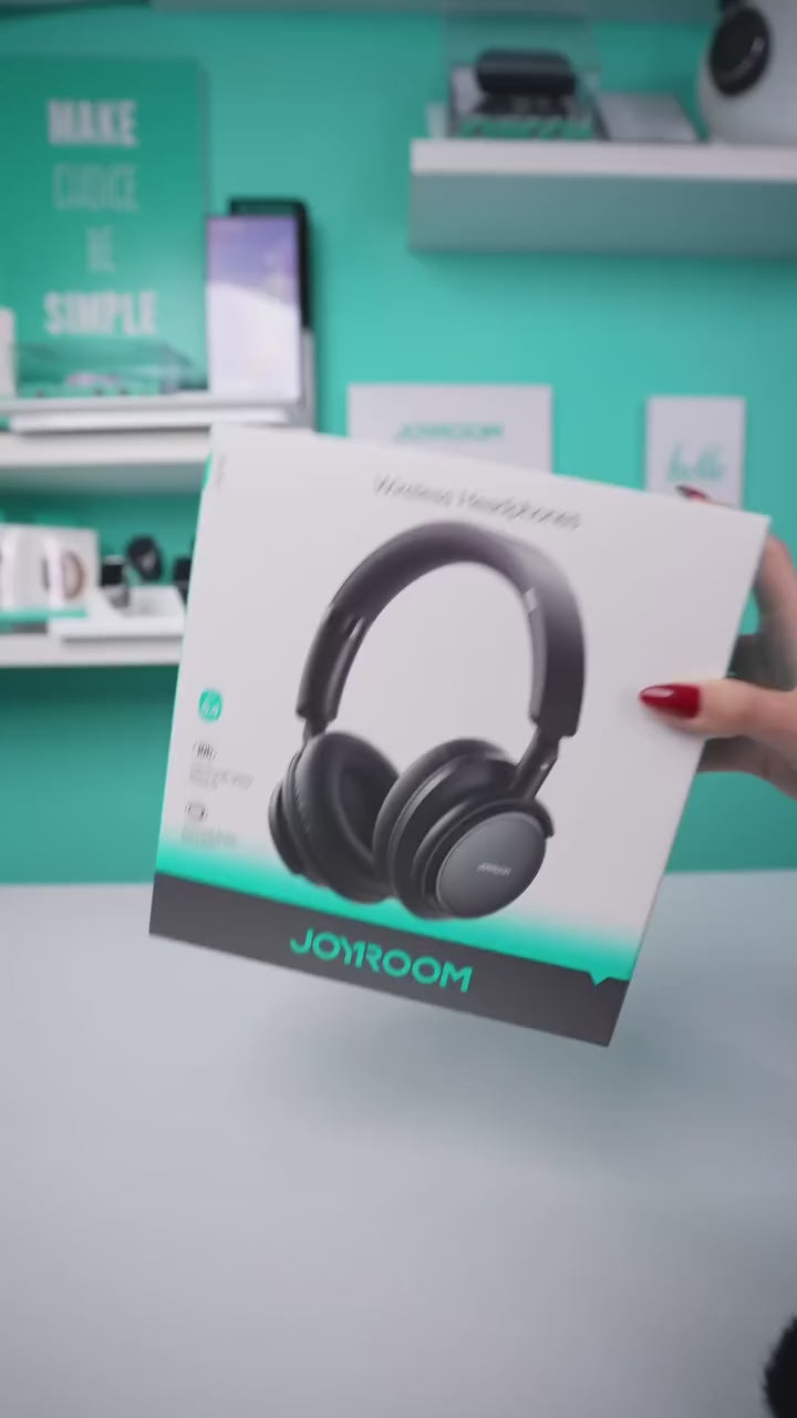 Joyroom JR-OH1 Bluetooth Headphones - Black