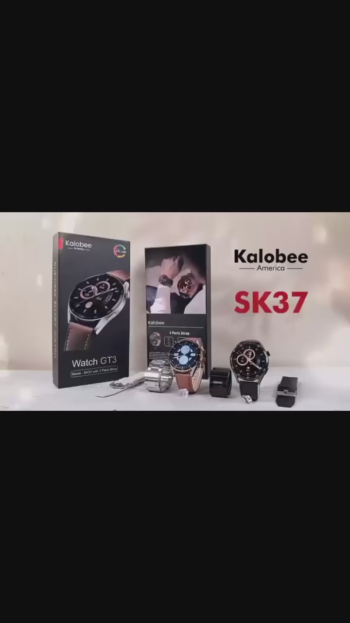 Kalobee SK37 Smart Watch - 3 Straps