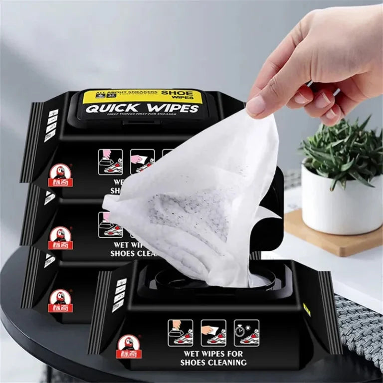 Instant Shoes/Sneaker Cleaning Wipes (80 Pcs)