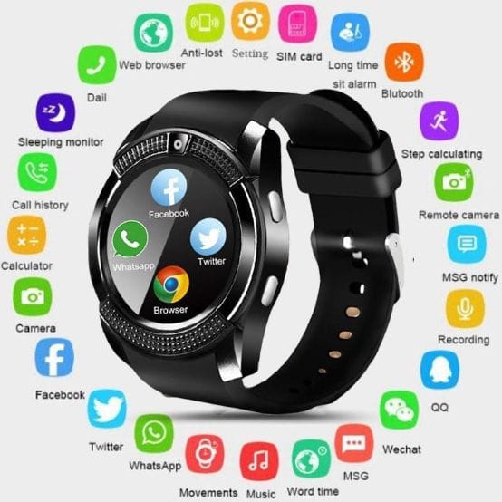 Series Y Smart Watch Phone (Black)