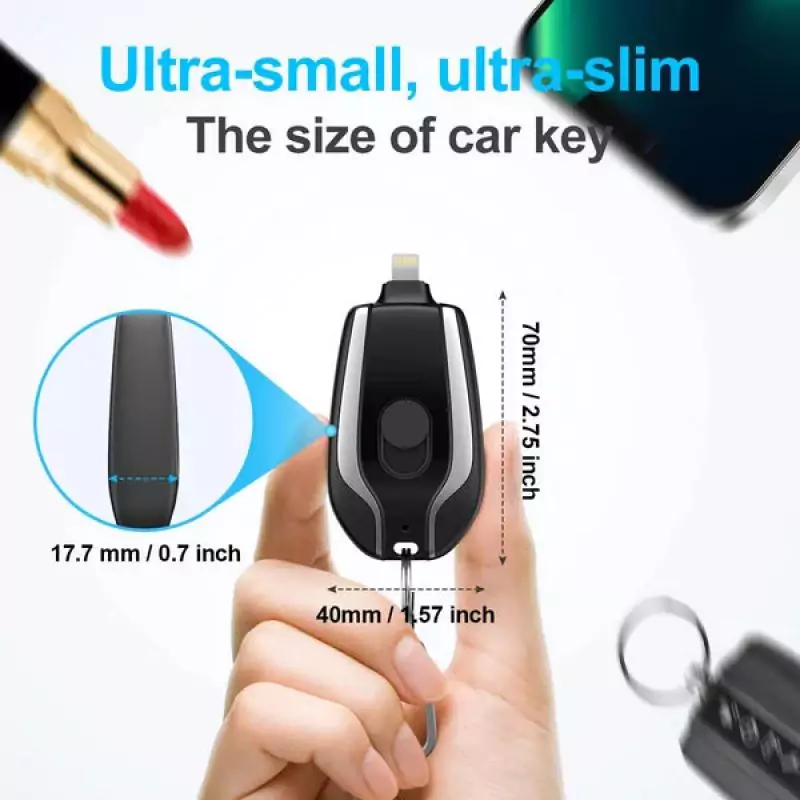 Portable Key Chain Charger by Boski Stores 10