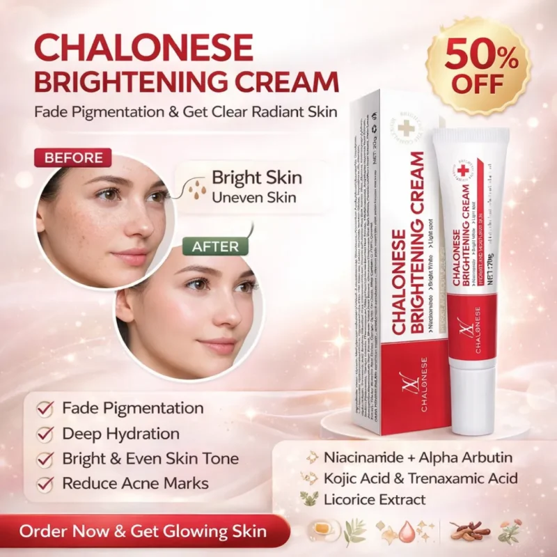 Chalonese Brightening Cream: Fade Spots & Glow
