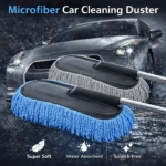 Microfiber Car Duster with Telescopic Handle | Scratch-Free