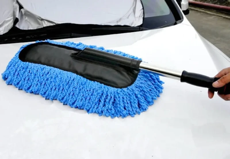 Microfiber Car Duster with Telescopic Handle | Scratch-Free