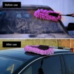 Microfiber Car Duster with Telescopic Handle | Scratch-Free